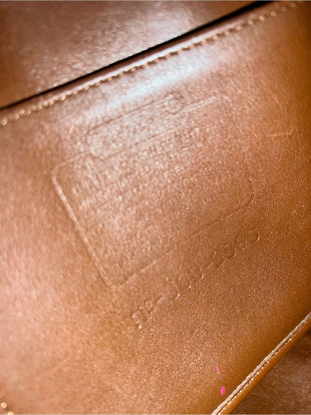 Vintage coach 90s Classic Brown Leather Shoulder Bag - Picture 5 of 9